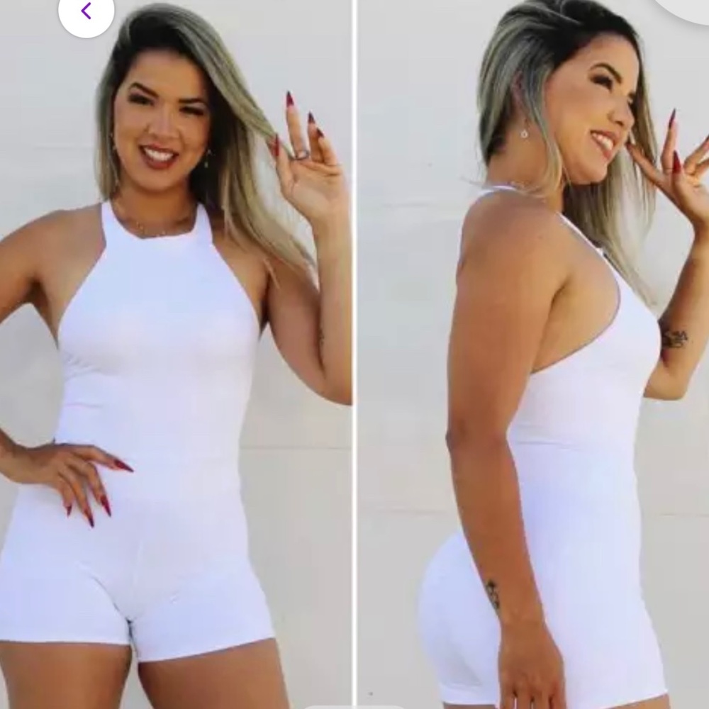 Rio Flex Jumpsuit- White